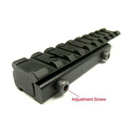 Dovetail Rail Extension 11mm to 20mm rail mount Weaver Adapter